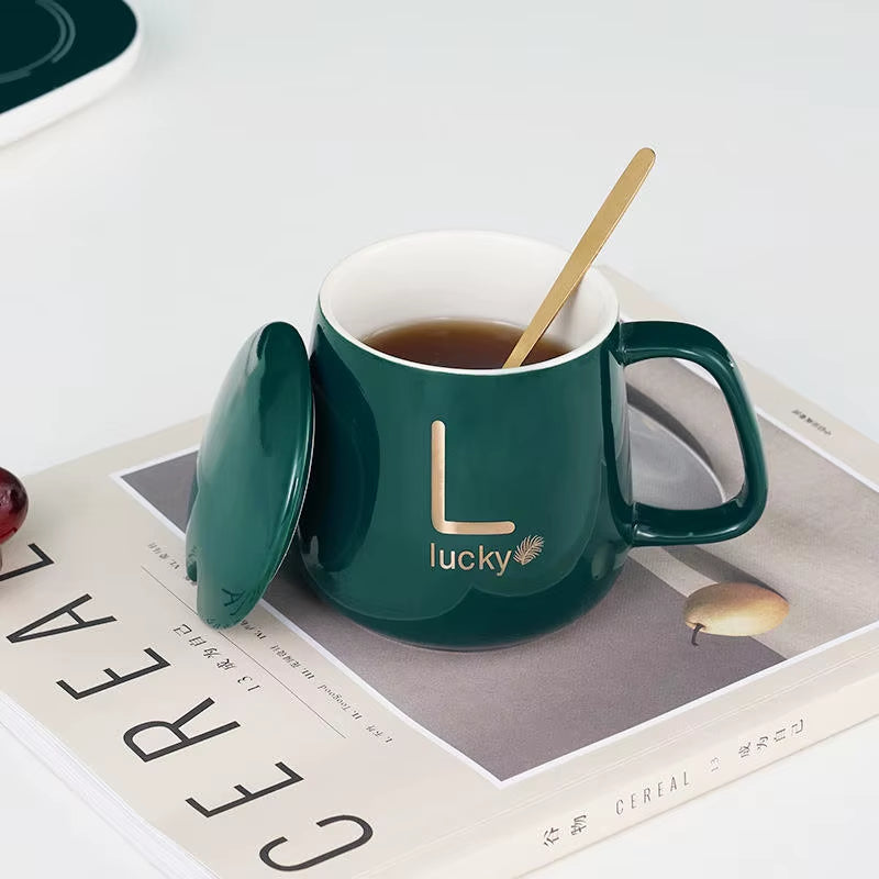 Promotional Drinkware Gift Set Cup Heating Pad Temperature Control Smart Coffee Mug Cup Warmer with Custom Logo